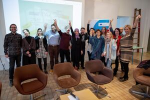 Mladi skupaj za človekove pravice - Kako lahko mladi ustvarijo drugačno zgodbo o migracijah v Evropi? Foto: Matej Pušnik