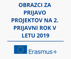 Objavljeni obrazci za prijavo na 2. prijavni rok programa Erasmus+: Mladi v akciji v letu 2019