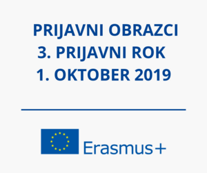 Objavljeni obrazci za prijavo na 3. prijavni rok programa Erasmus+: Mladi v akciji v letu 2019