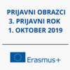Objavljeni obrazci za prijavo na 3. prijavni rok programa Erasmus+: Mladi v akciji v letu 2019