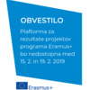 Nedostopnost do nadzorne plošče platforme za rezultate projektov Erasmus+