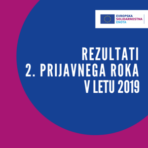 Rezultati prvega prijavnega roka programa Evropska solidarnostna enota v letu 2019