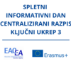 Spletni informativni dan: Projekti sodelovanja na področju izobraževanja in usposabljanja (centralizirani razpis)