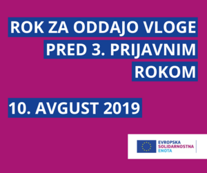 Pridobitev znaka kakovosti pred tretjim prijavnim rokom programa ESE v letu 2019
